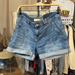 Joe Fresh Blue Light Wash Denim Jean Shorts Size 6